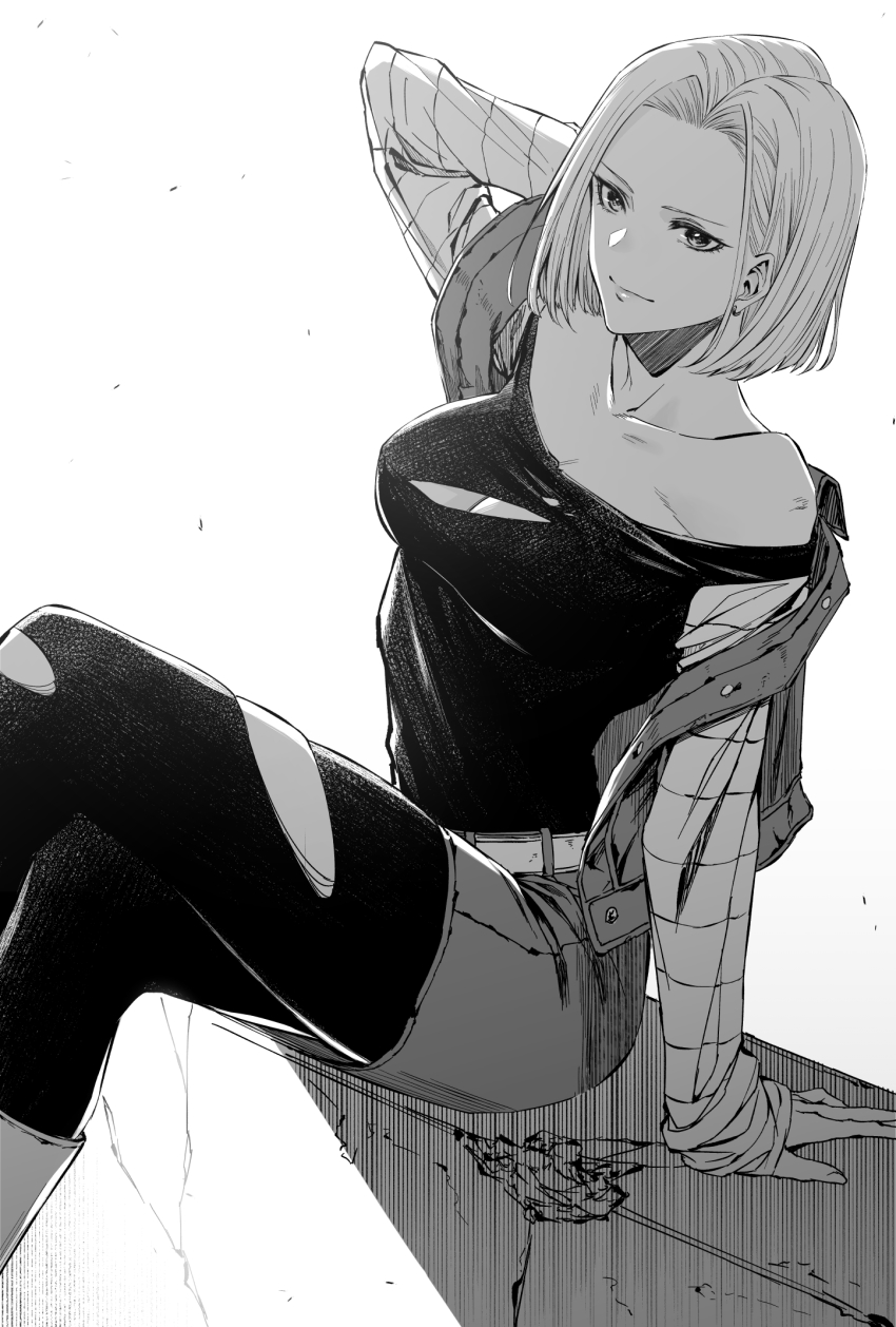 Android 18 (Dragon Ball) Rule 34 Image