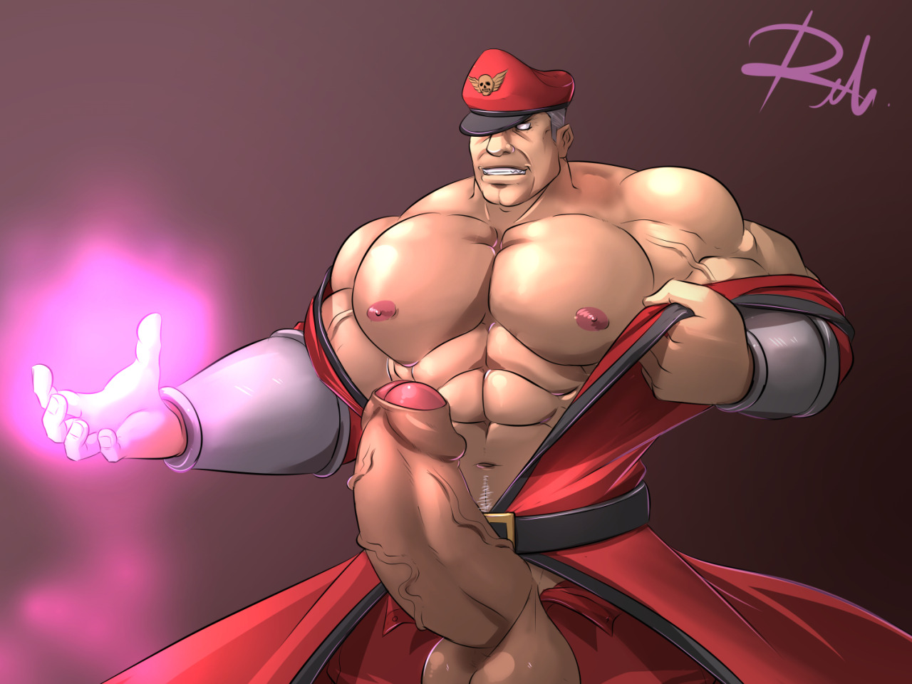 M Bison (Capcom) Rule 34 Image