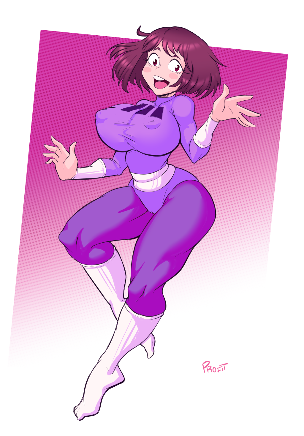 Gravity Girl (My Hero Academia) Rule 34 Image
