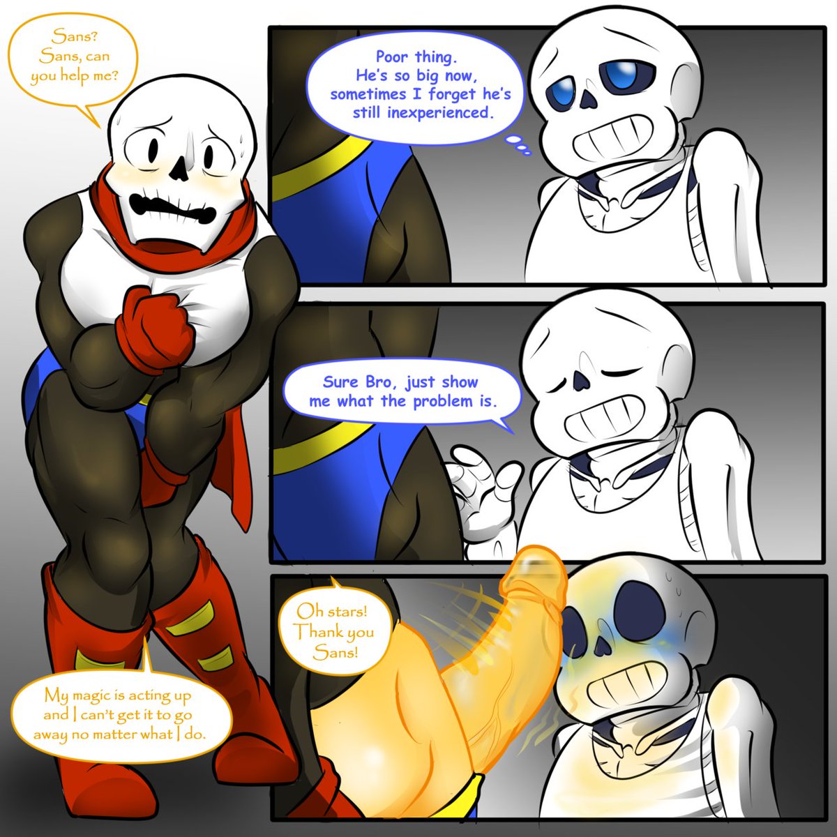 Papyrus (Undertale) Rule 34 Image