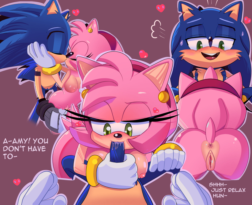 Amy Rose (Sega) Rule 34 Image