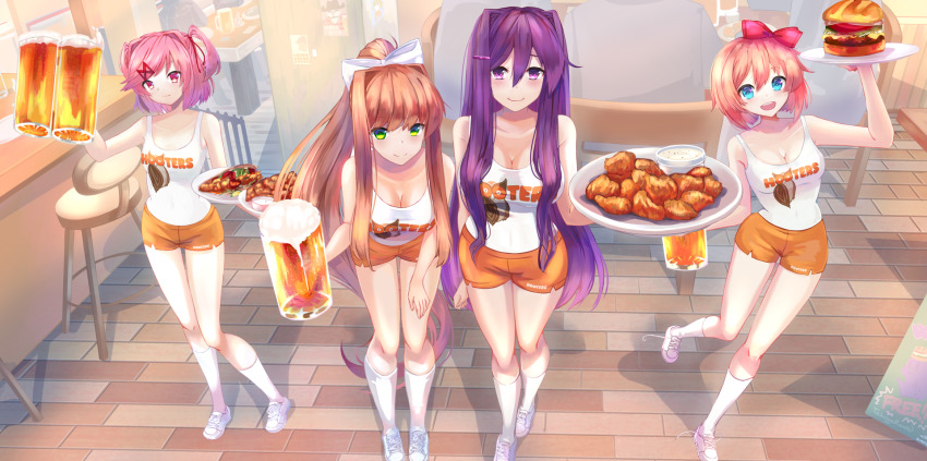 Monika (Doki Doki Literature Club) Rule 34 Image
