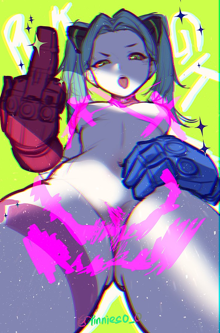Rebecca (Edgerunners) Rule 34 Image