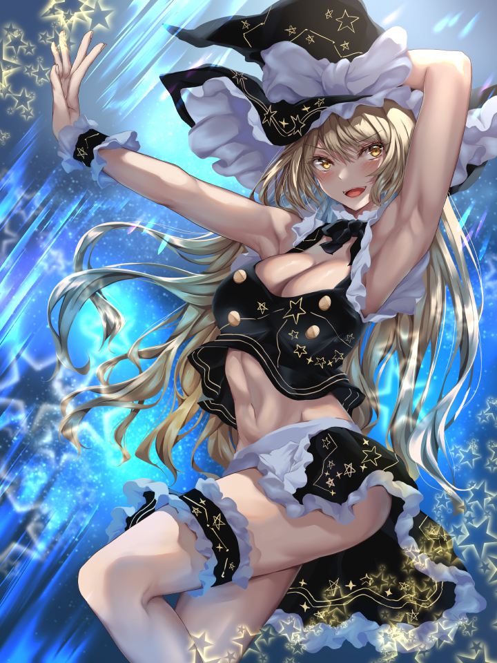 Kirisame Marisa (Touhou) Rule 34 Image