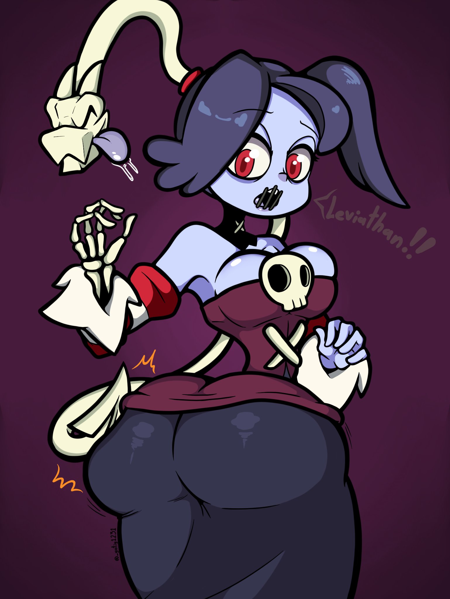 Leviathan (Skullgirls) Rule 34 Image
