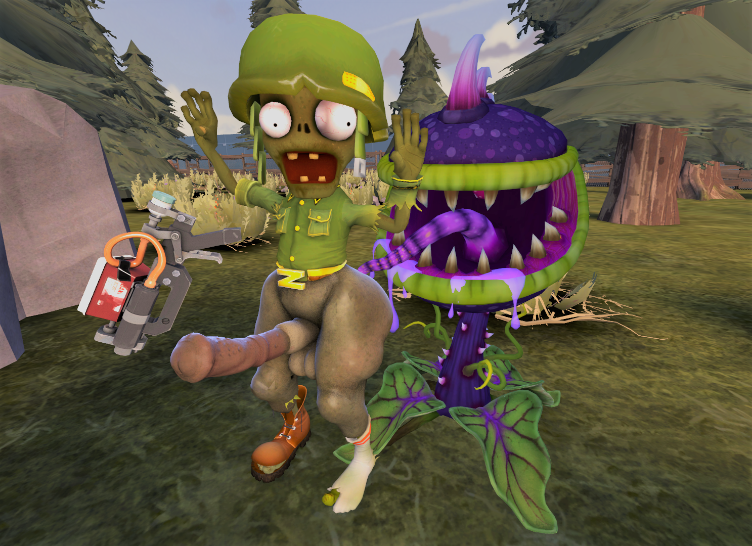 Chomper (Pvz) Rule 34 Image