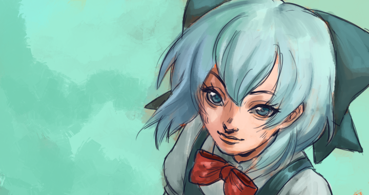 Cirno (Touhou) Rule 34 Image