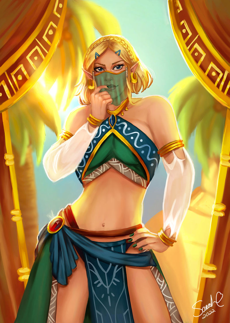 Princess Zelda (Breath Of The Wild) Rule 34 Image