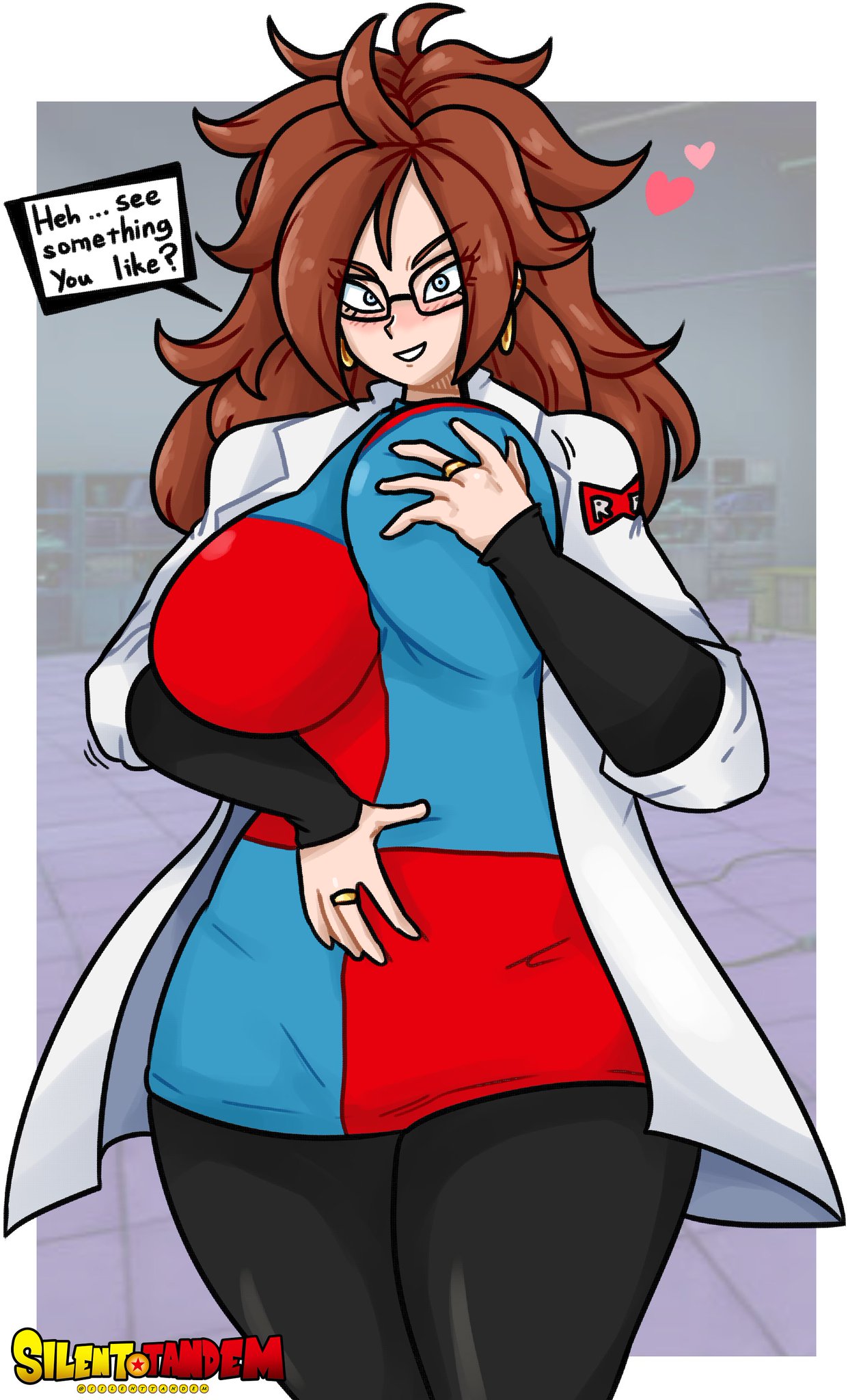 Android 21 (Dragon Ball) Rule 34 Image