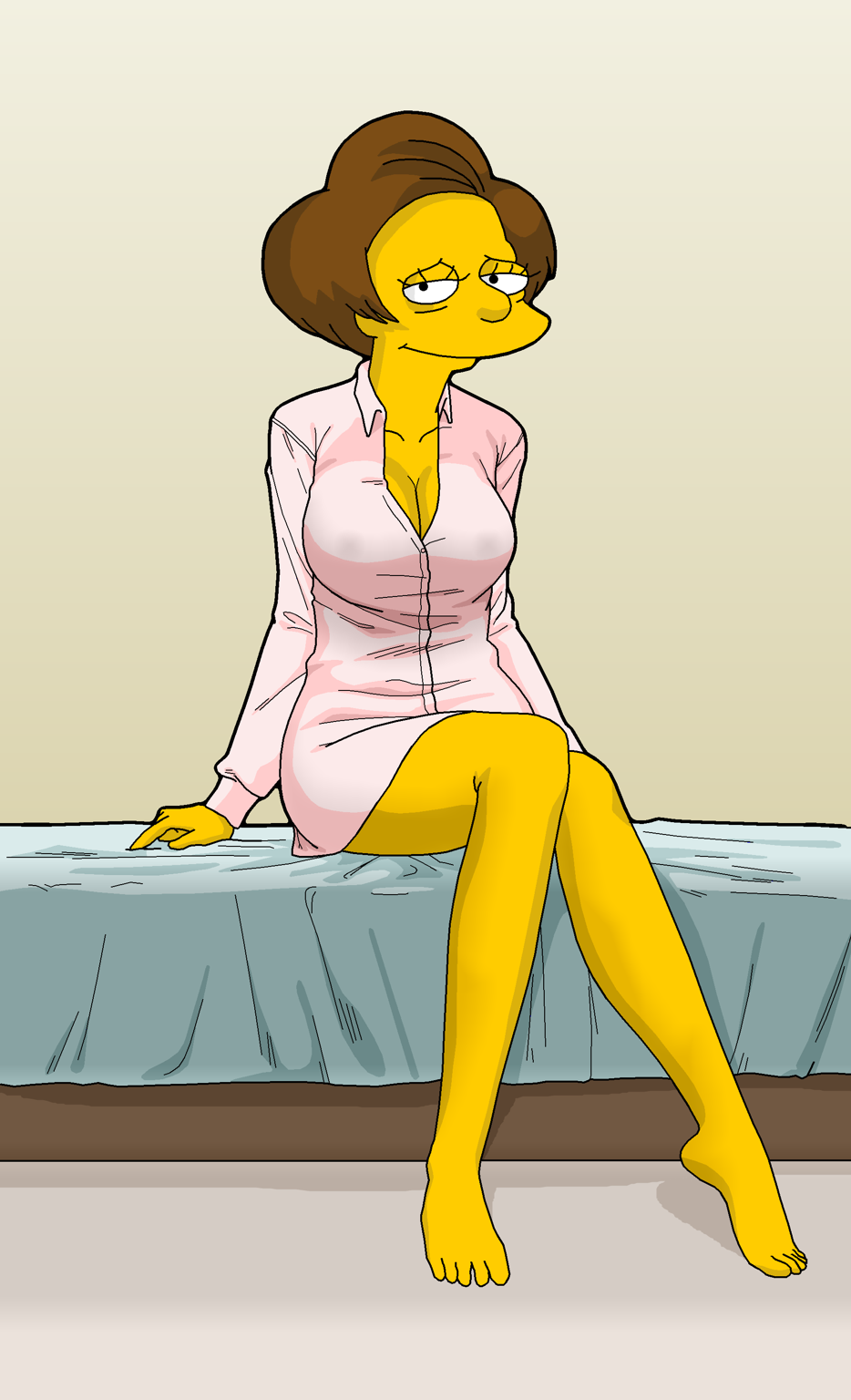 Edna Krabappel (20th Century Studios) Rule 34 Image