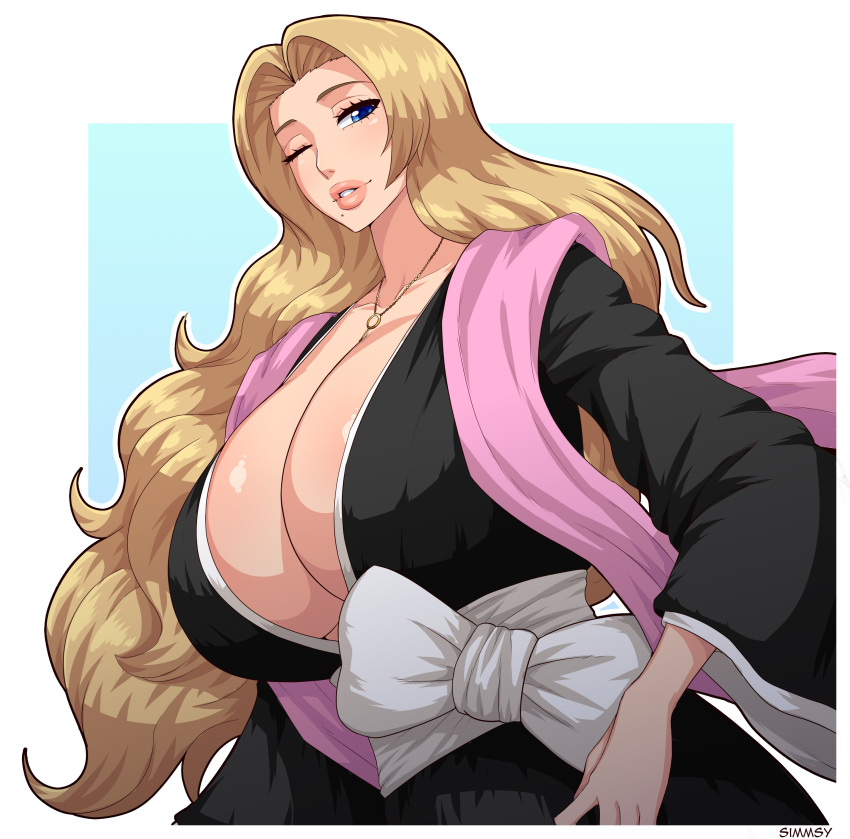 Matsumoto Rangiku (Bleach) Rule 34 Image