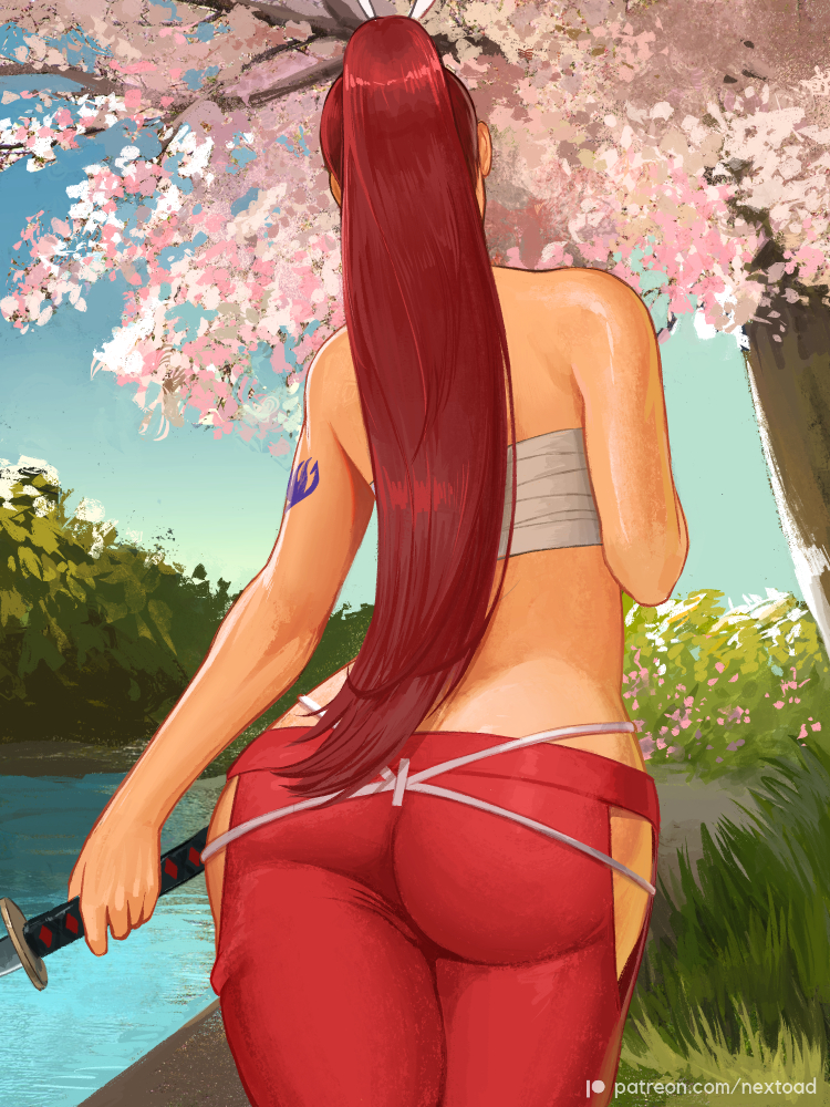 Erza Scarlet (Fairy Tail) Rule 34 Image