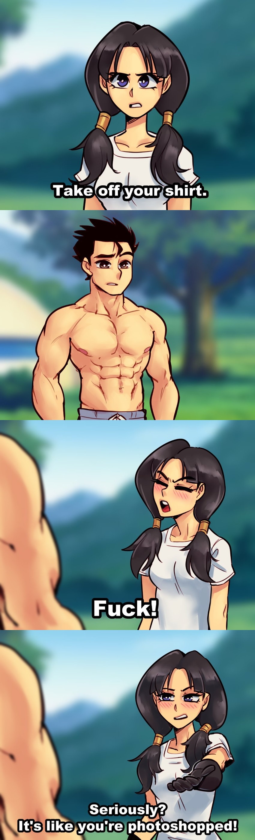 Son Gohan (Dragon Ball) Rule 34 Image