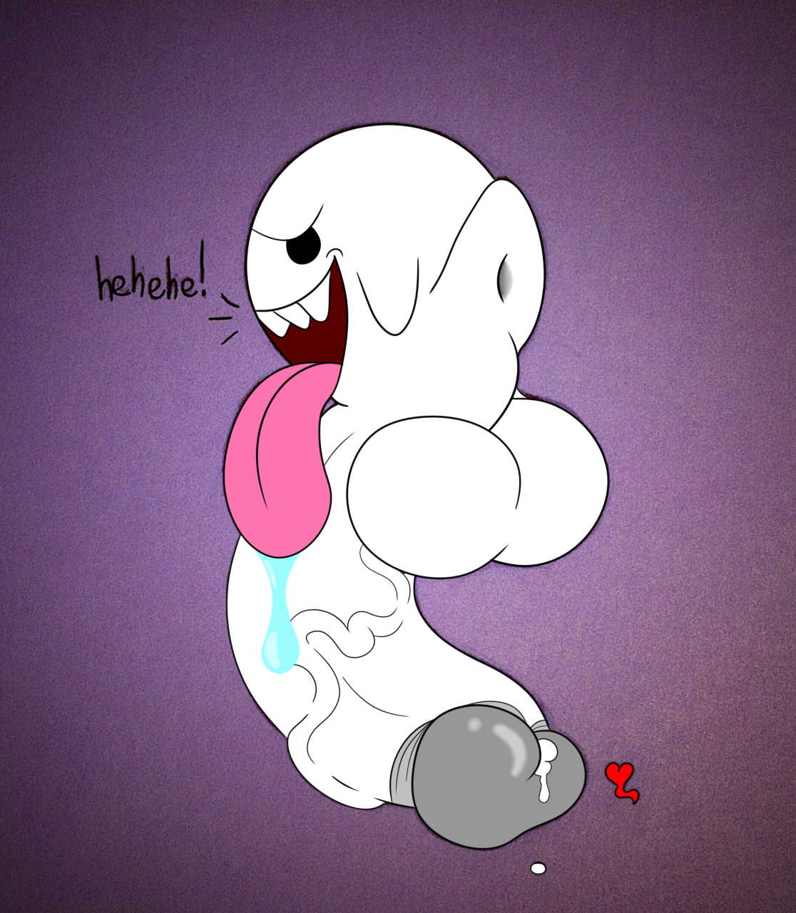 Boo (Mario) Rule 34 Image