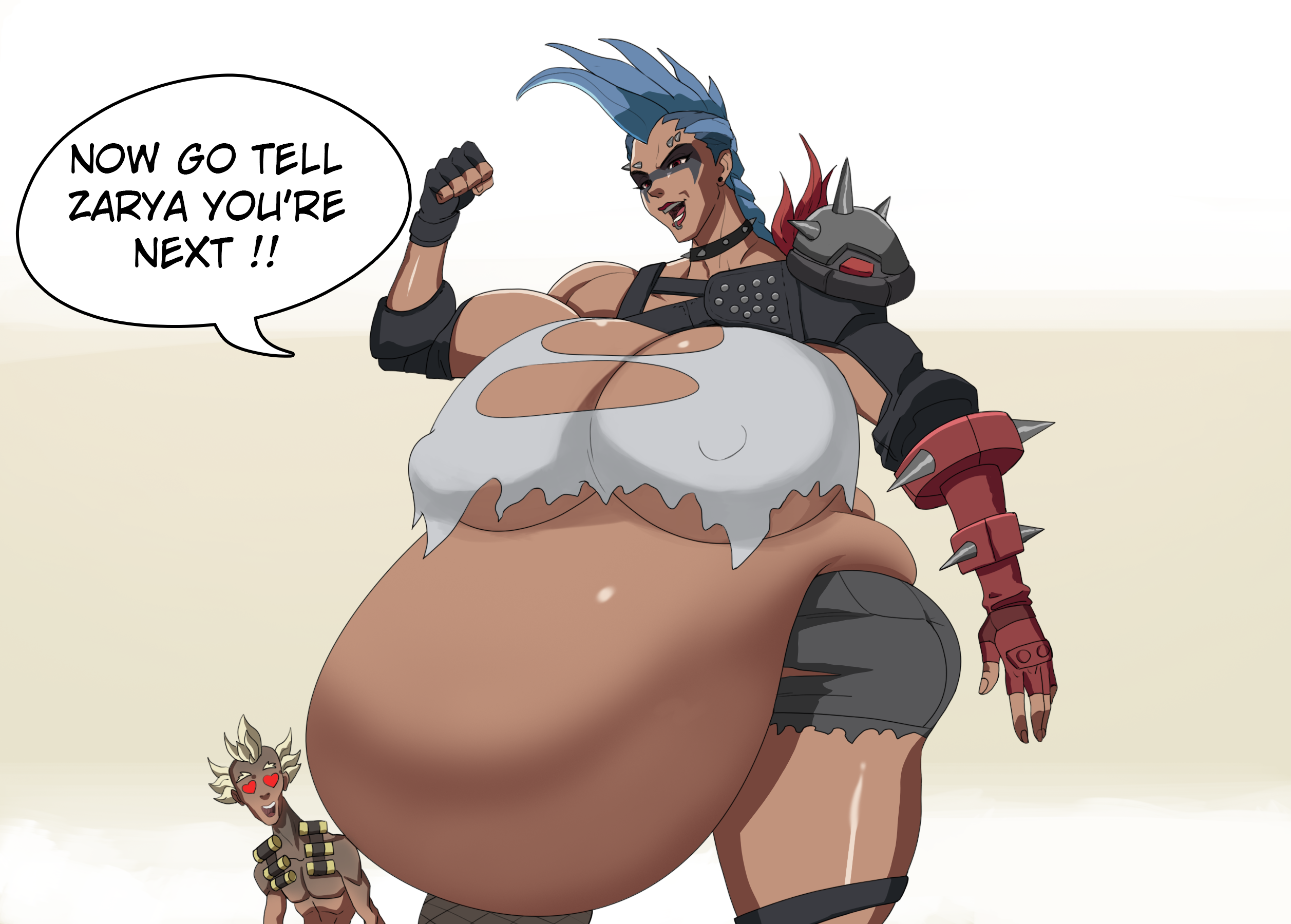 Junker Queen (Overwatch) Rule 34 Image