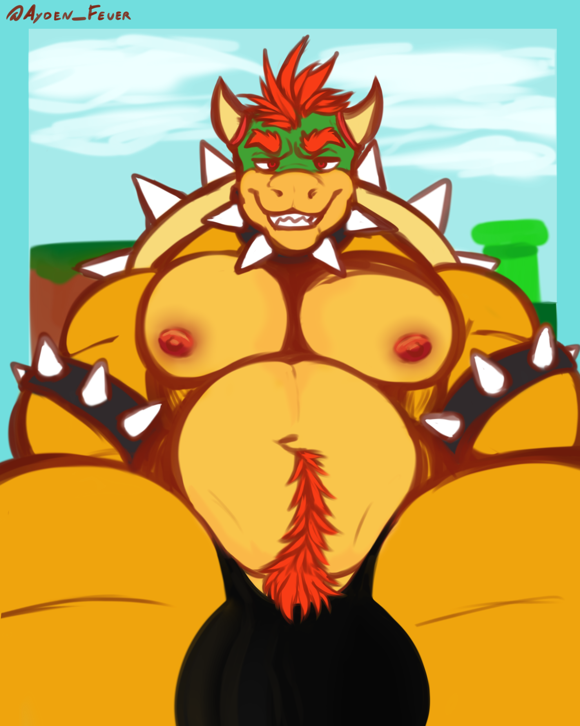 Bowser (Bowser Day) Rule 34 Image