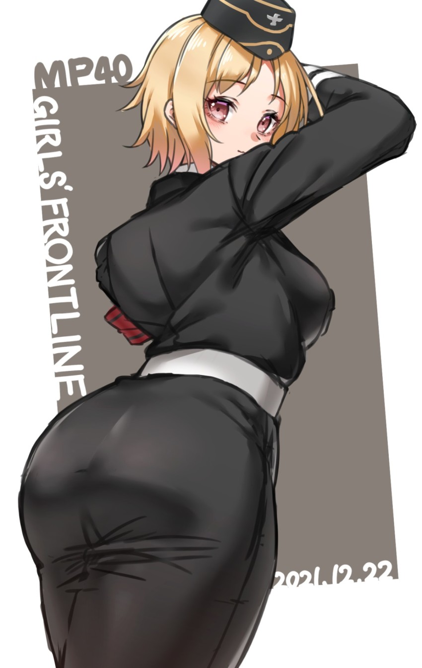 Mp40 (Girls' Frontline) Rule 34 Image