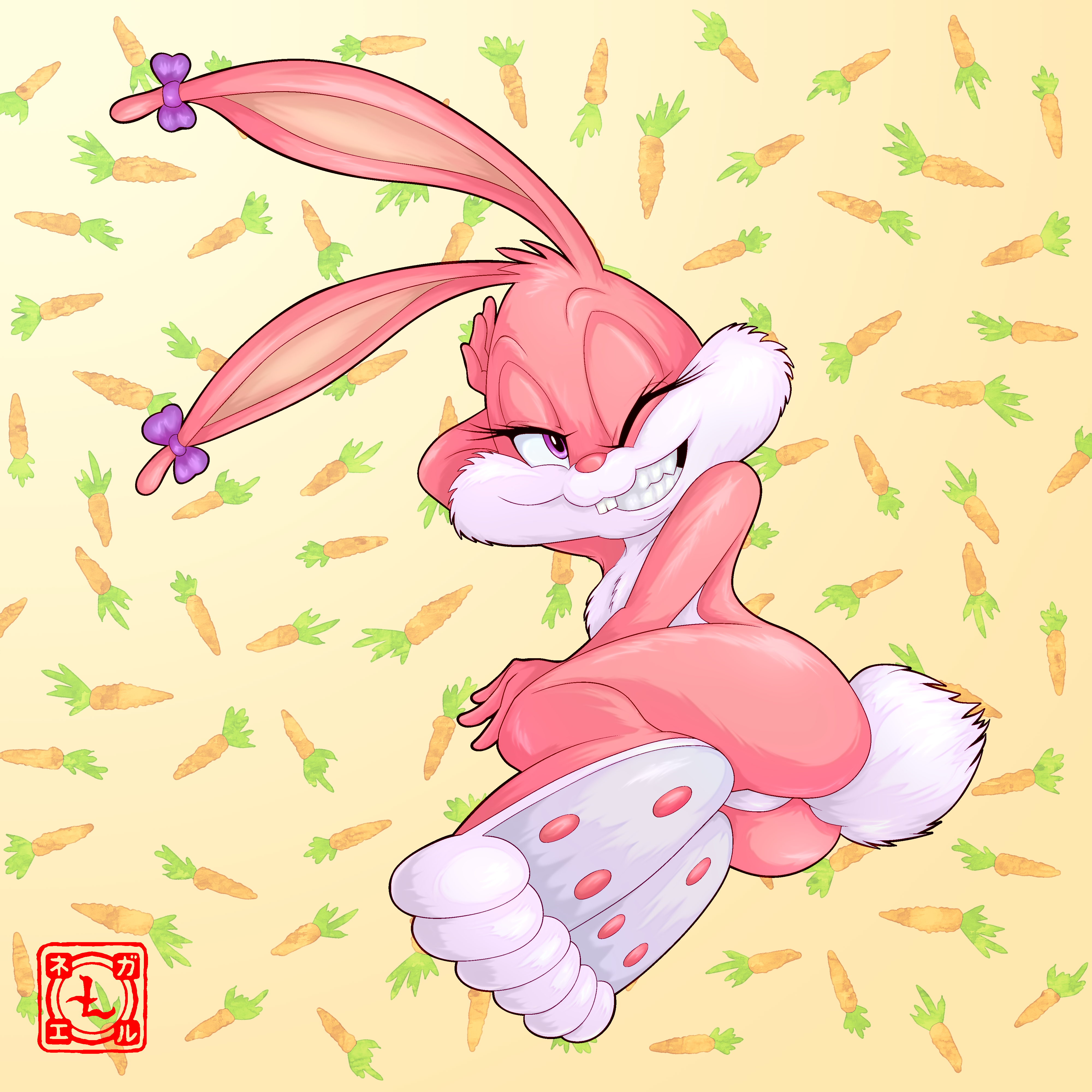 Babs Bunny (Tiny Toon Adventures) Rule 34 Image