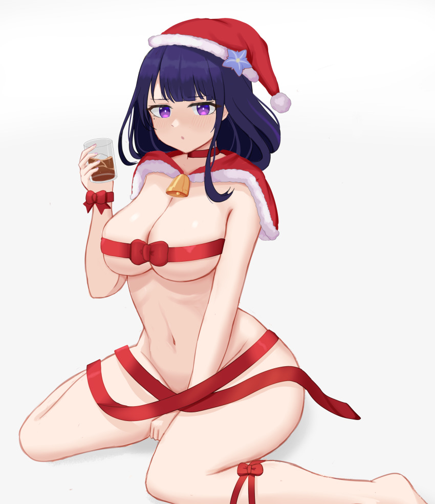 Raiden Shogun (Christmas) Rule 34 Image