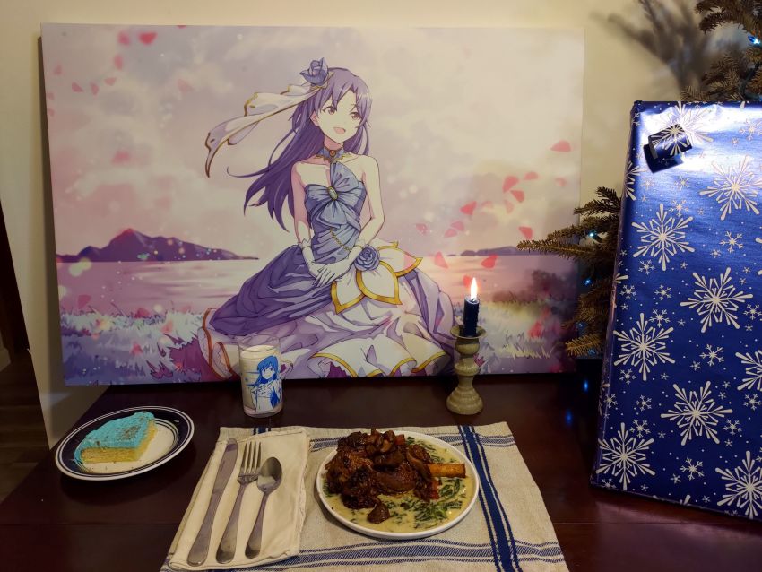 Kisaragi Chihaya (Christmas) Rule 34 Image