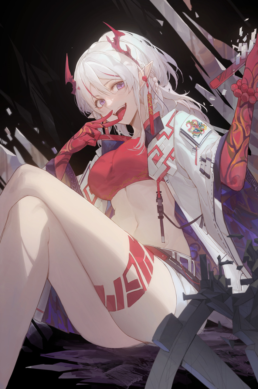 Nian (Arknights) Rule 34 Image