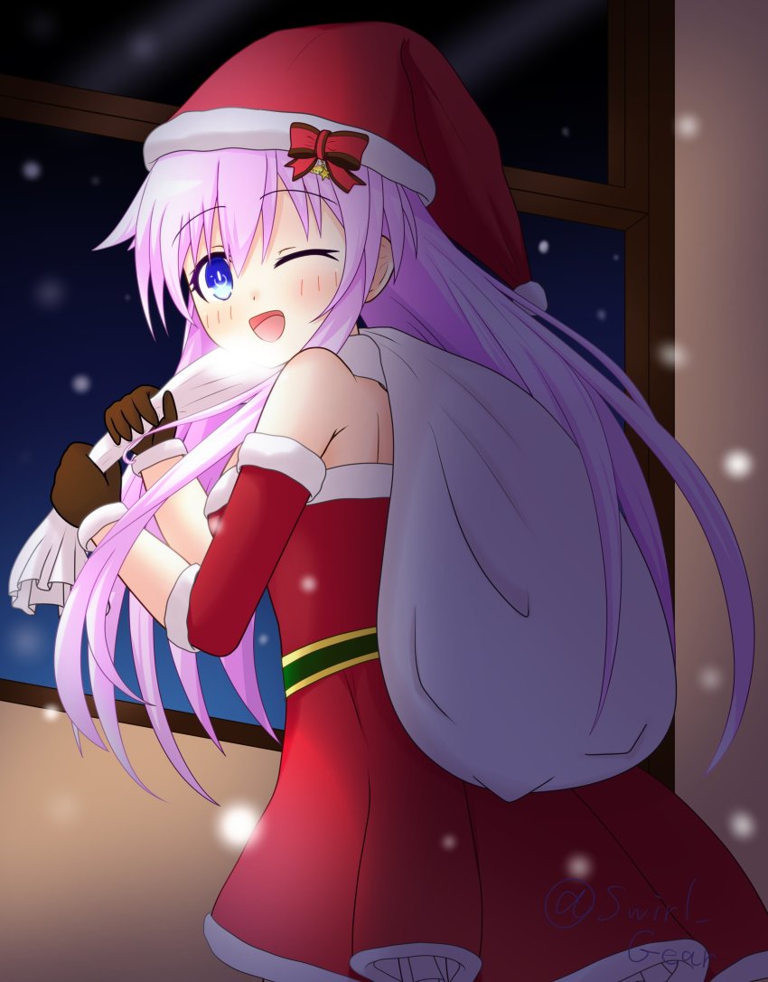 Nepgear (Christmas) Rule 34 Image