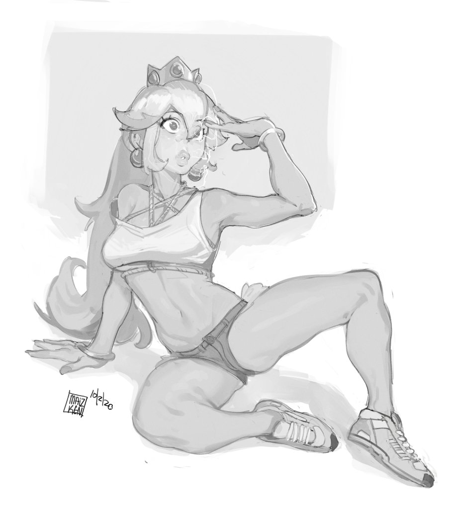 Princess Peach (Mario (Series)) Rule 34 Image