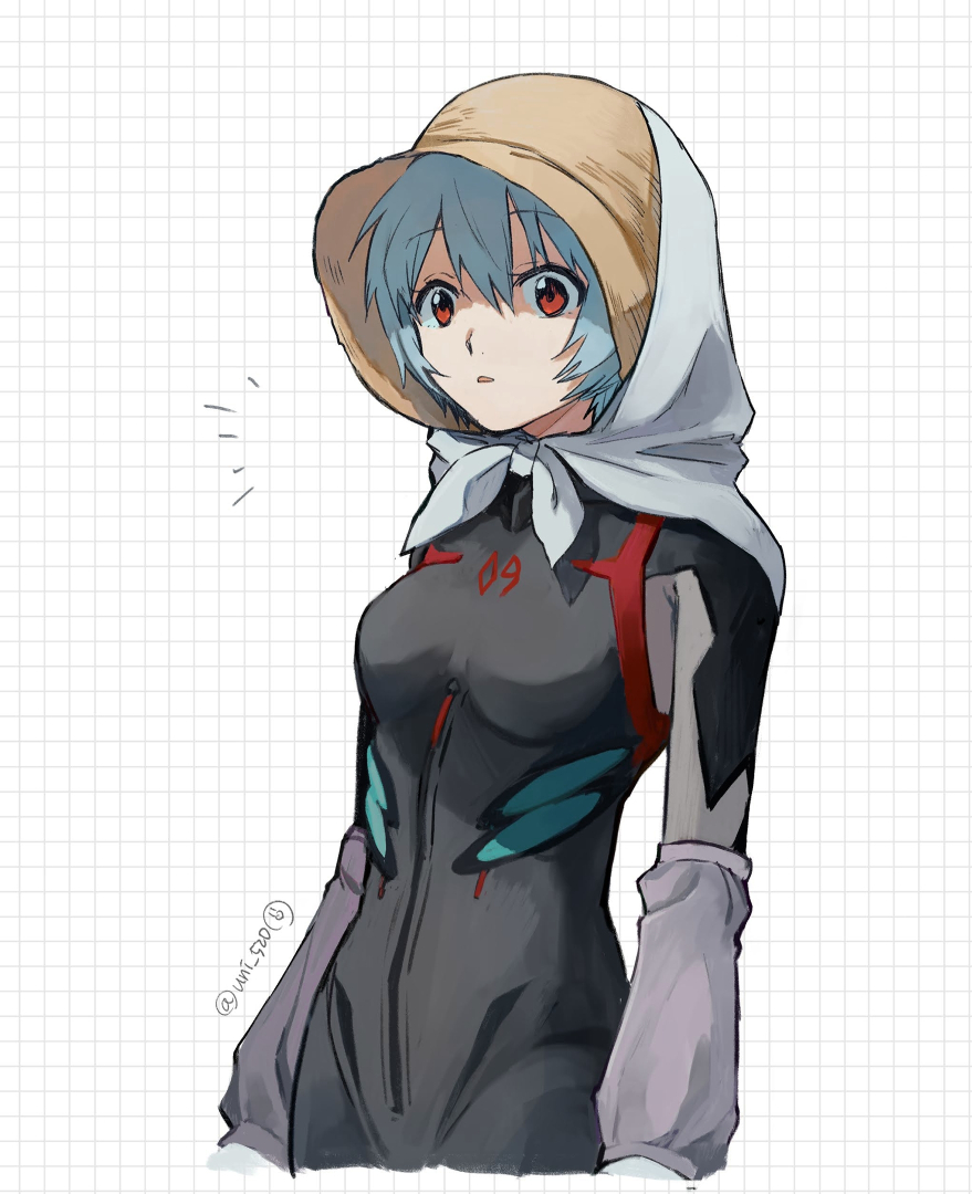 Ayanami Rei (Neon Genesis Evangelion) Rule 34 Image