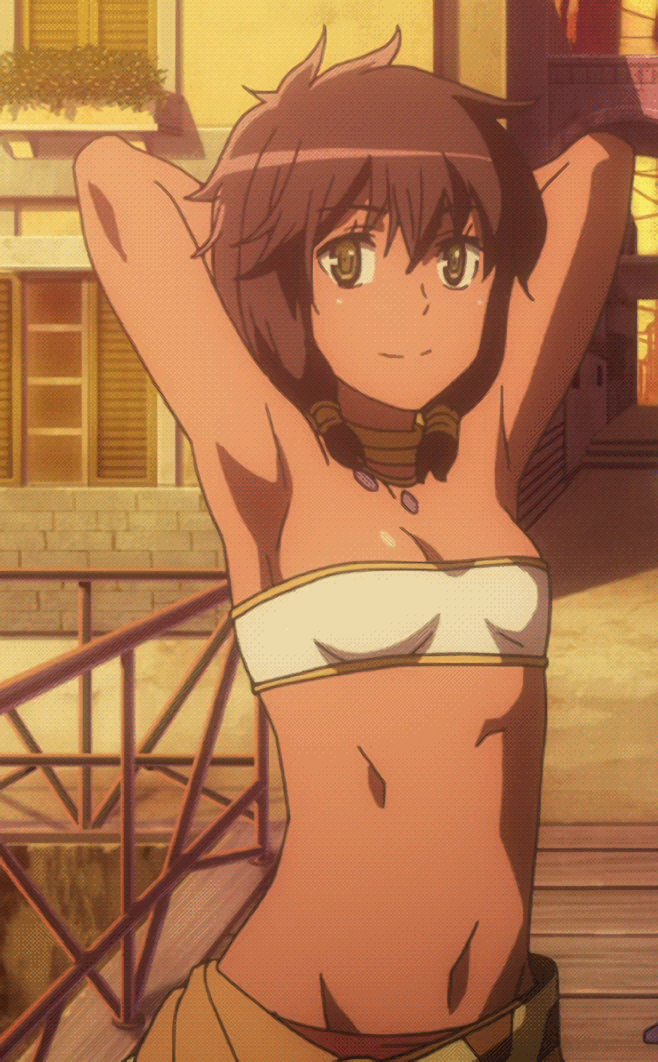 Tiona Hiryute (Dungeon Ni Deai Wo Motomeru No Wa Machigatteiru Darou Ka) Rule 34 Image
