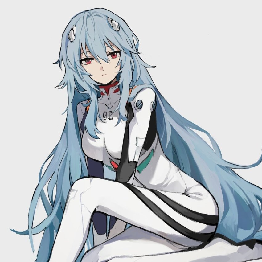 Ayanami Rei (Neon Genesis Evangelion) Rule 34 Image