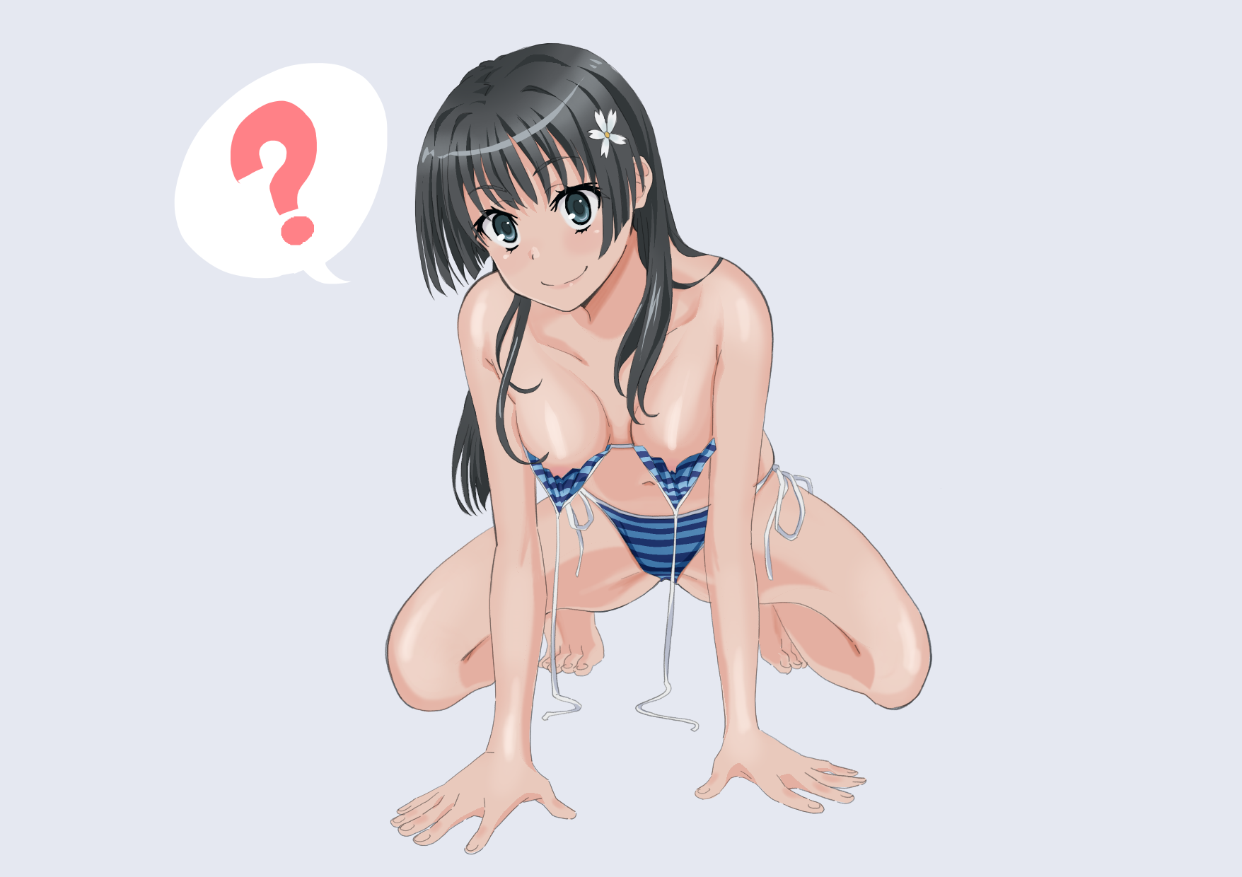 Saten Ruiko (To Aru Kagaku No Railgun) Rule 34 Image