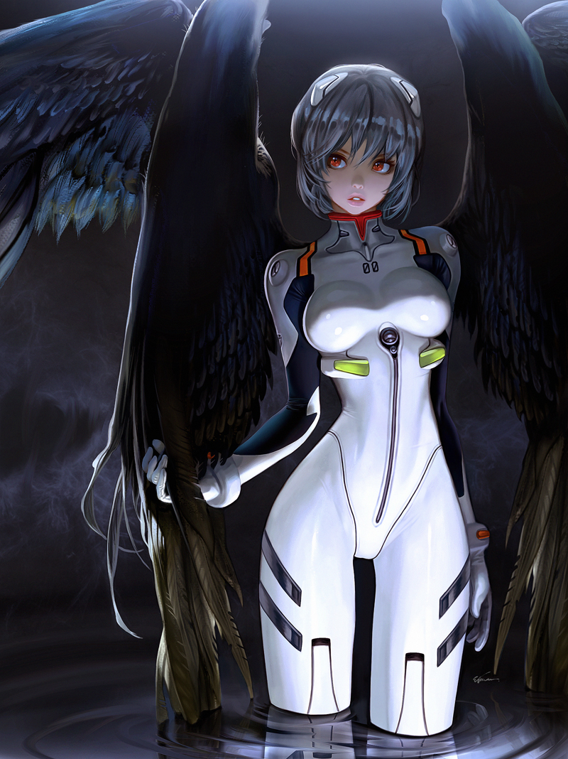 Ayanami Rei (Neon Genesis Evangelion) Rule 34 Image