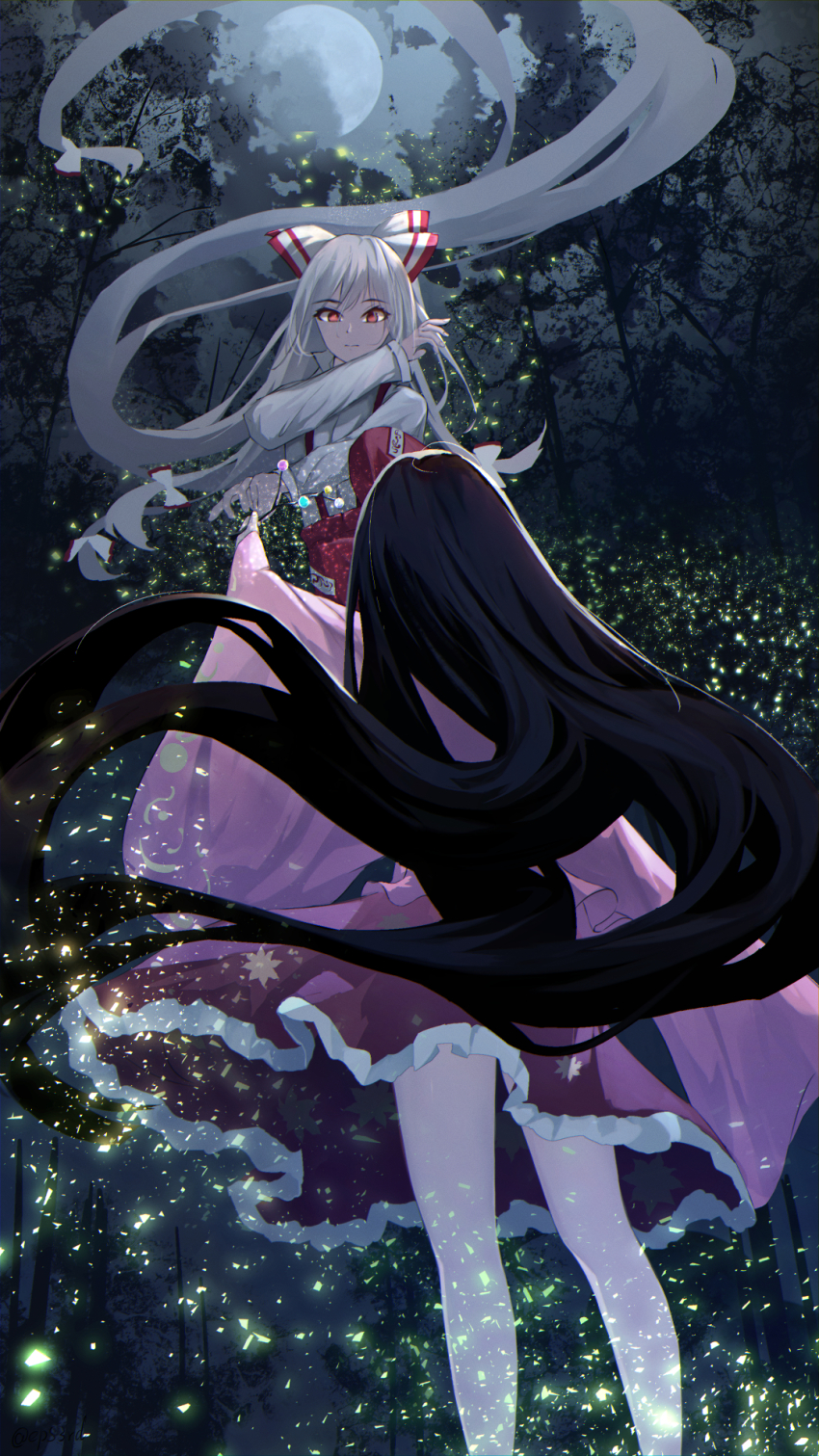 Fujiwara No Mokou (Touhou) Rule 34 Image