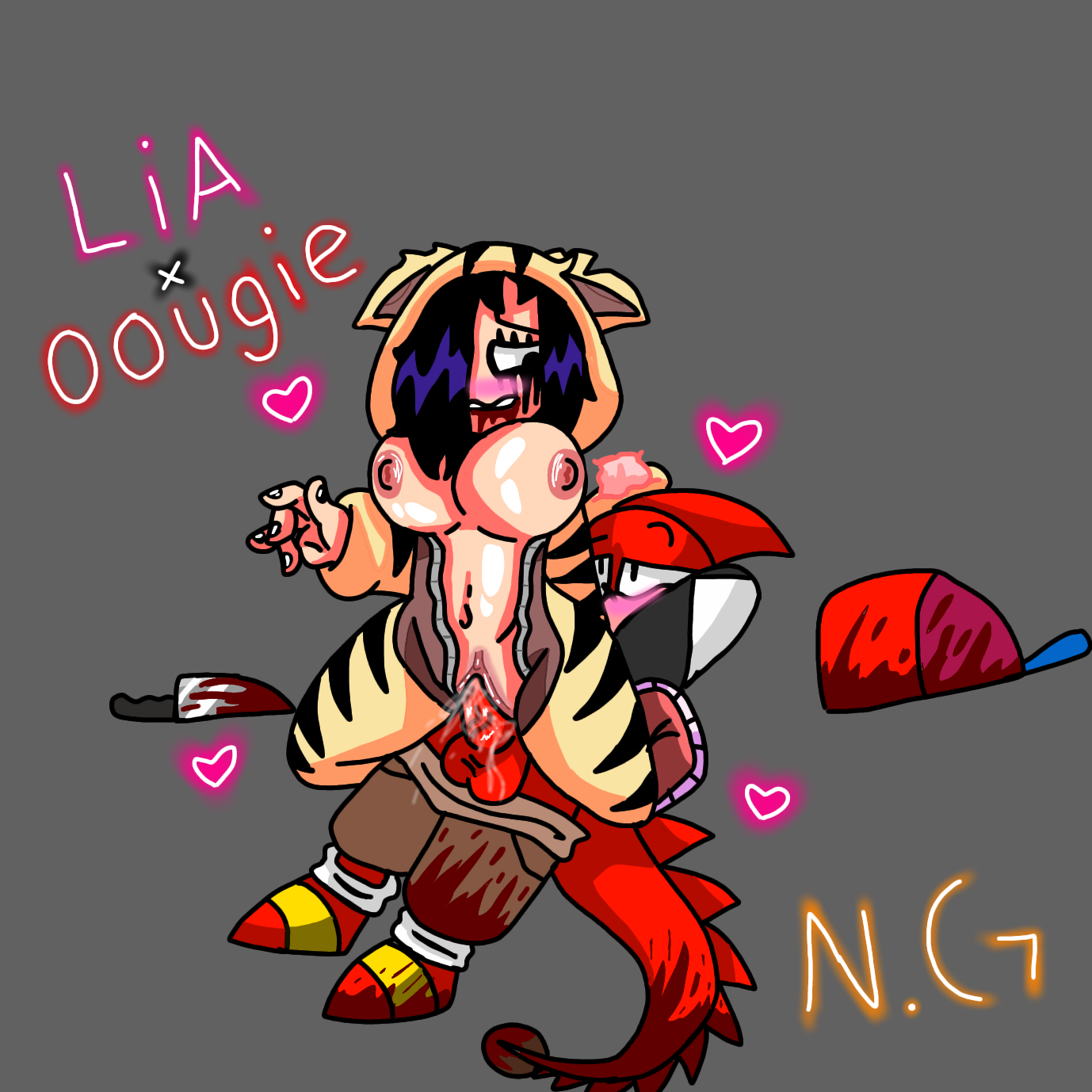 Lia (Nekofreak) Rule 34 Image