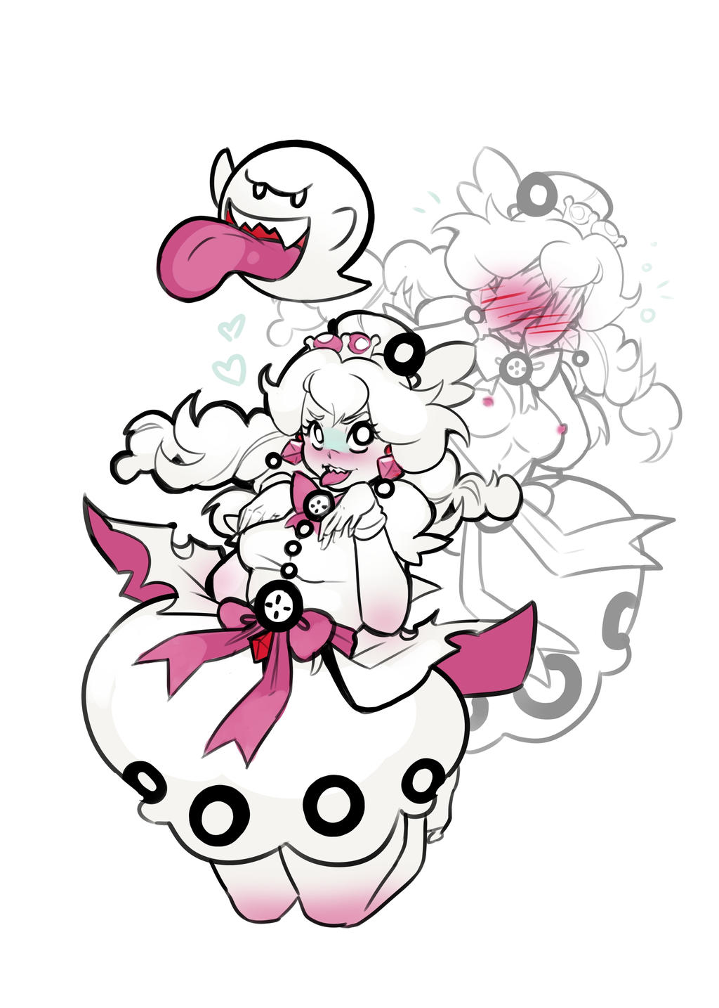 Boo (Mario) Rule 34 Image