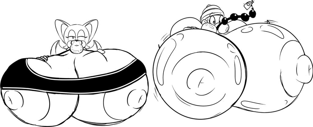 Rouge The Bat (Donkey Kong (Series)) Rule 34 Image