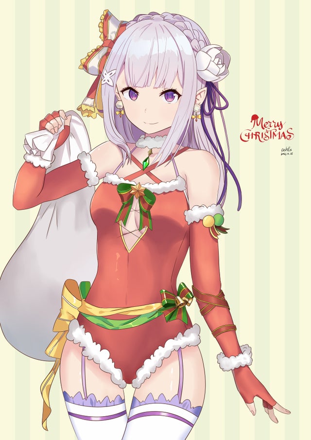 Emilia (Re:Zero) Rule 34 Image
