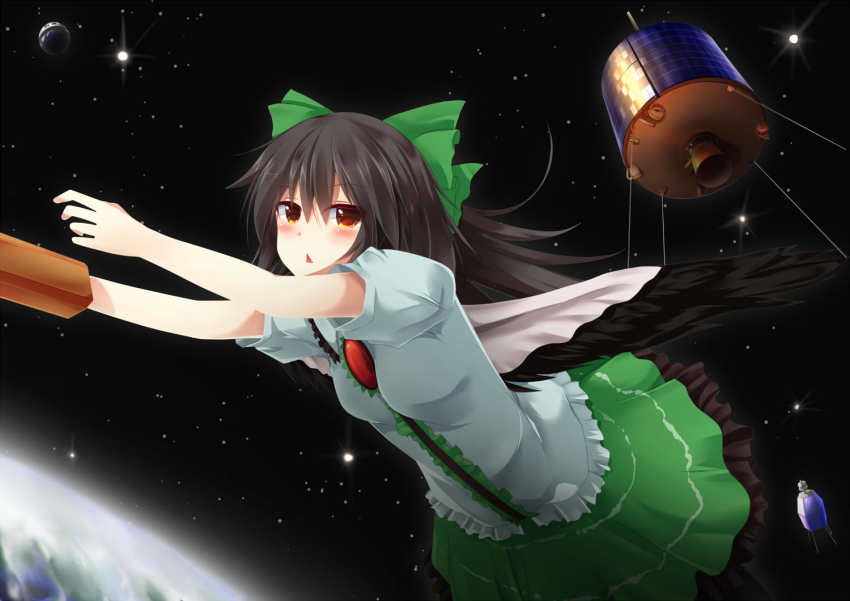 Reiuji Utsuho (Cookie (Touhou)) Rule 34 Image