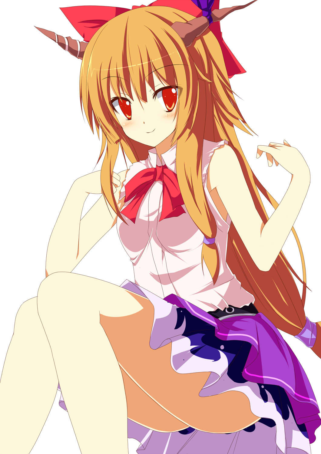 Ibuki Suika (Cookie (Touhou)) Rule 34 Image