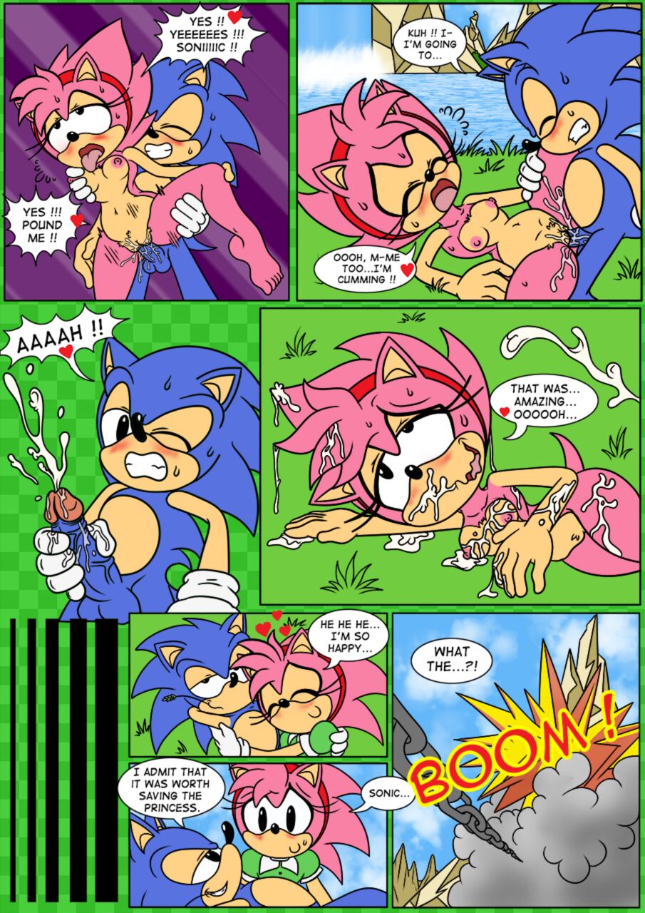 Amy Rose (Sonic (Series)) Rule 34 Image