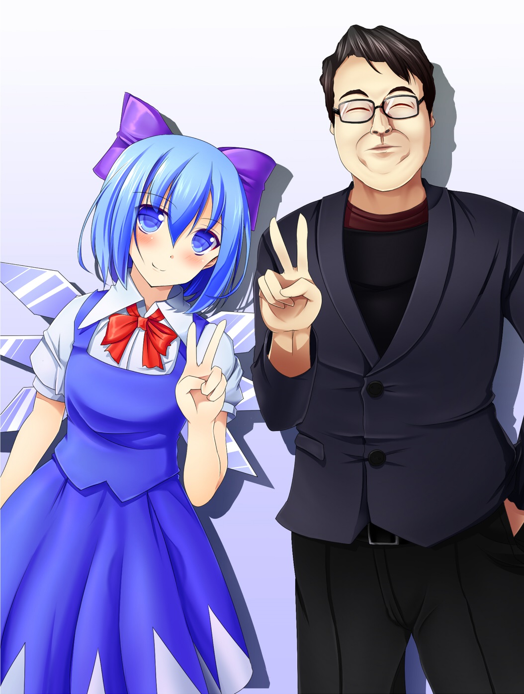 Cirno (Cookie (Touhou)) Rule 34 Image