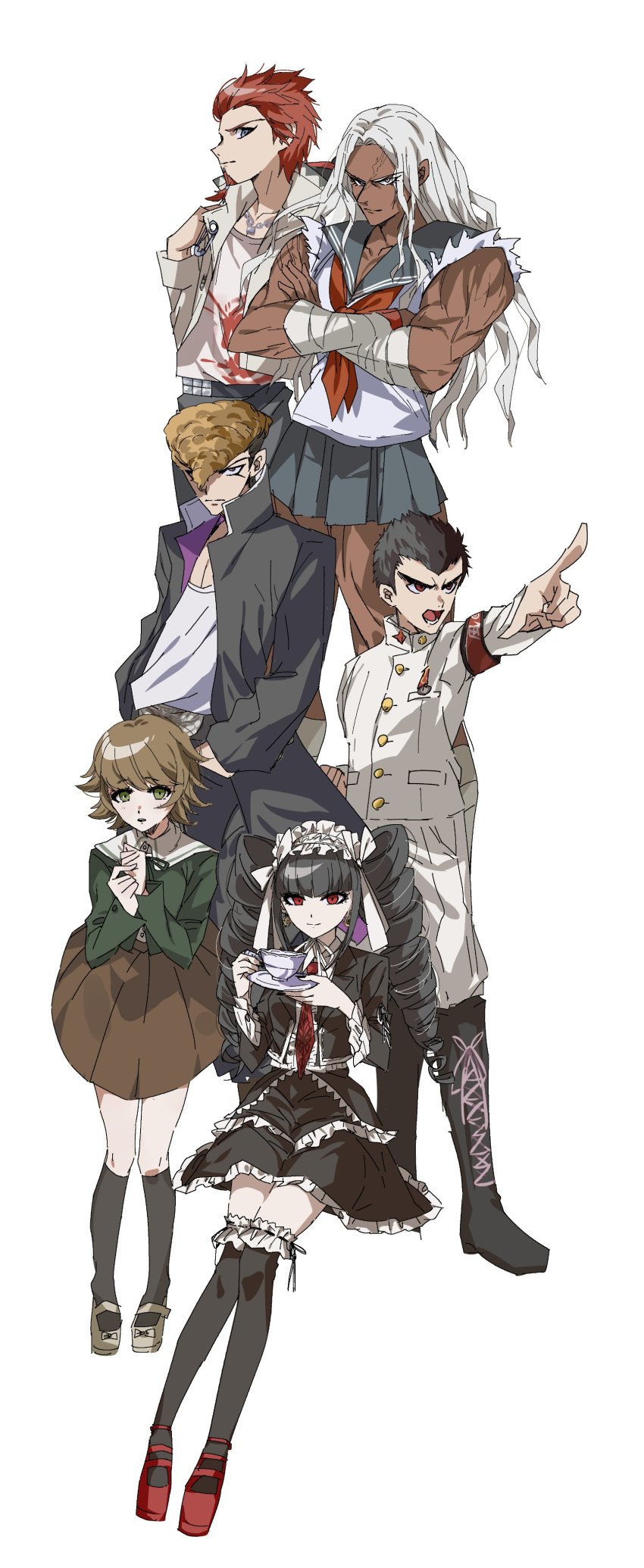 Celestia Ludenberg (Danganronpa: Trigger Happy Havoc) Rule 34 Image