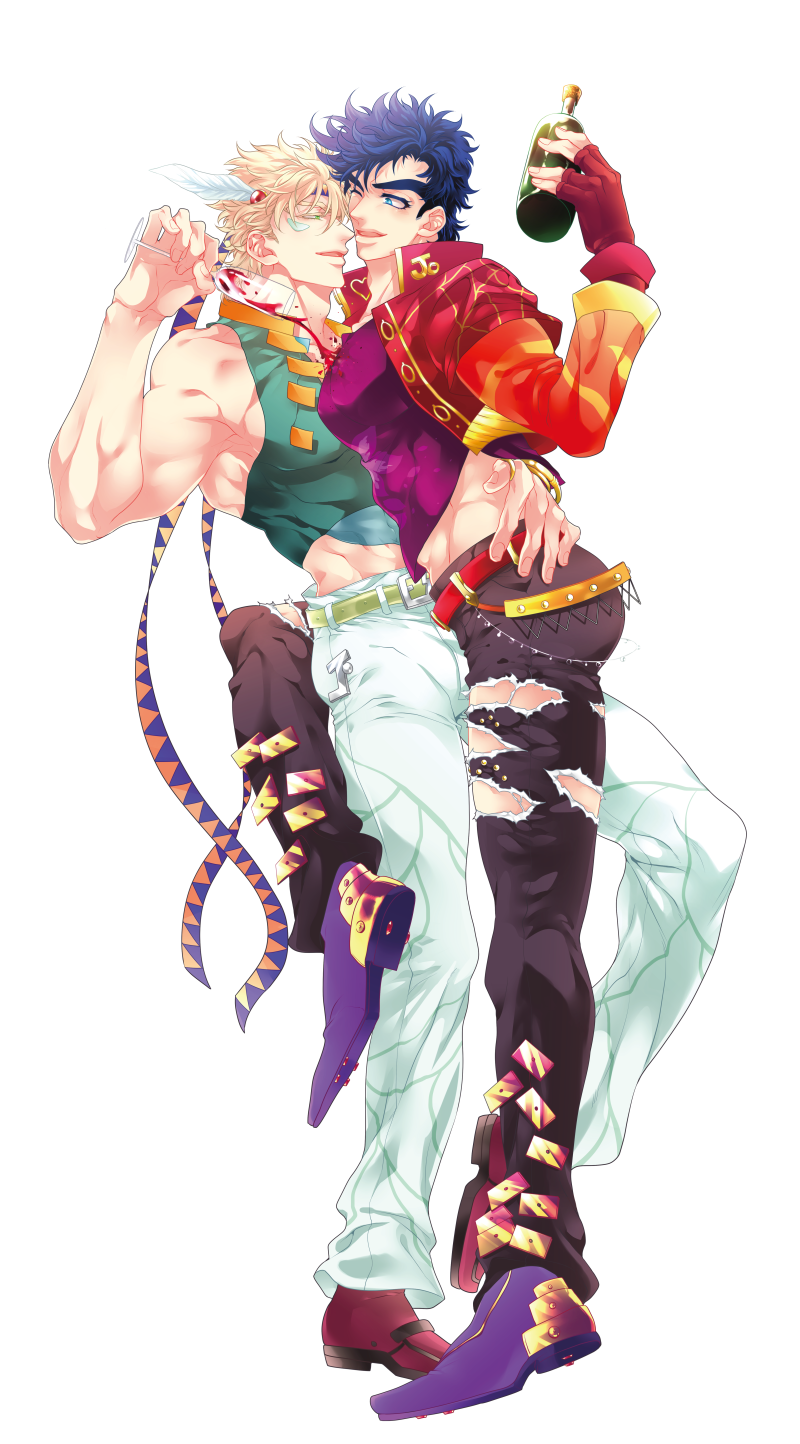 Joseph Joestar (Caesar Anthonio Zeppeli) Rule 34 Image