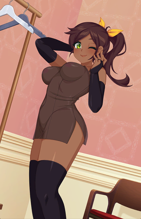 Caitlin (Crush Crush) Rule 34 Image