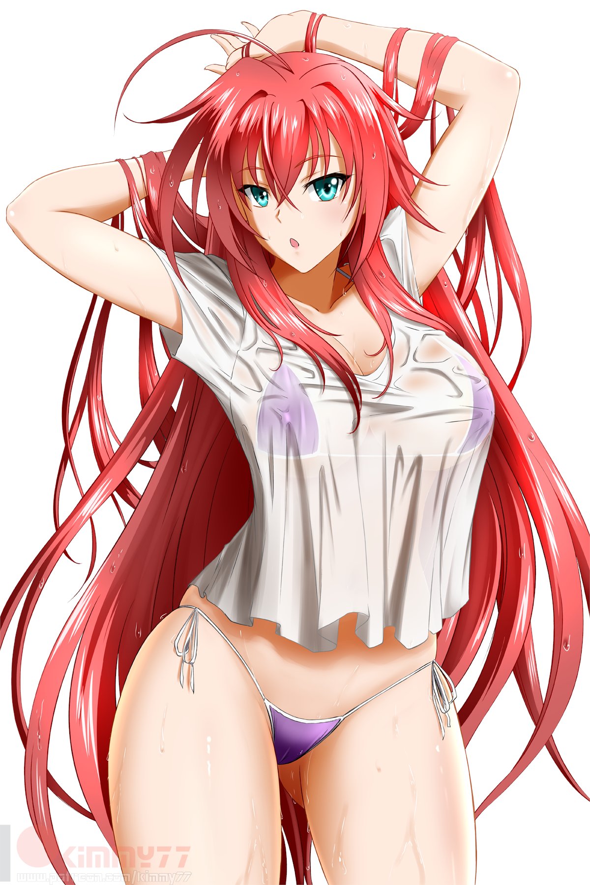 Rias Gremory (High School Dxd) Rule 34 Image