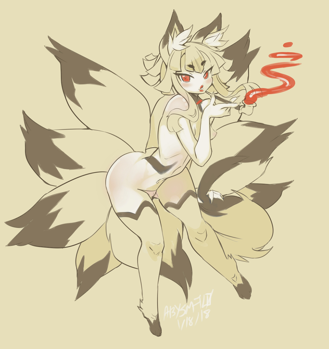 Nine-Tails (Disgaea) Rule 34 Image
