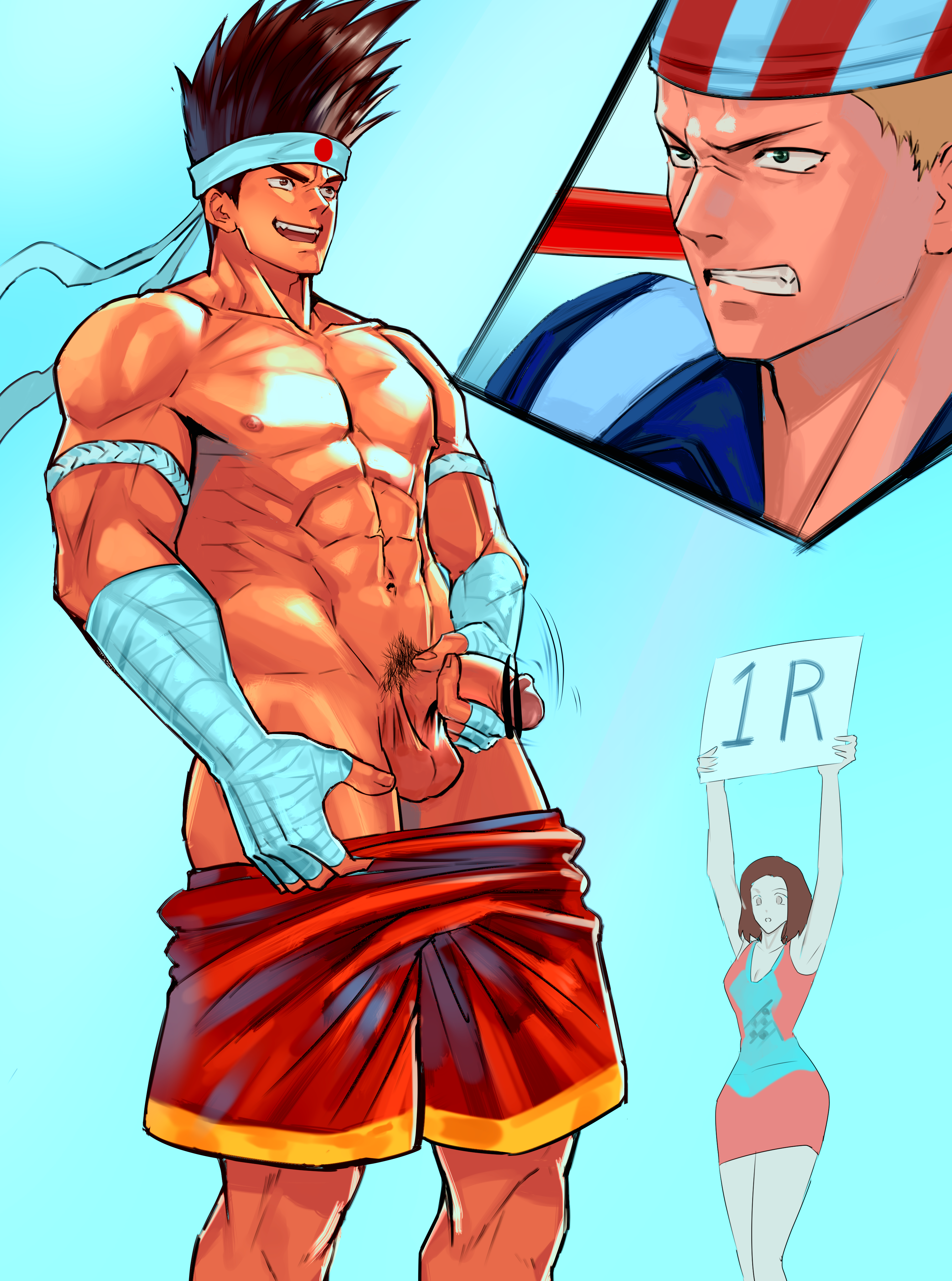 Billy Kane (Fatal Fury) Rule 34 Image
