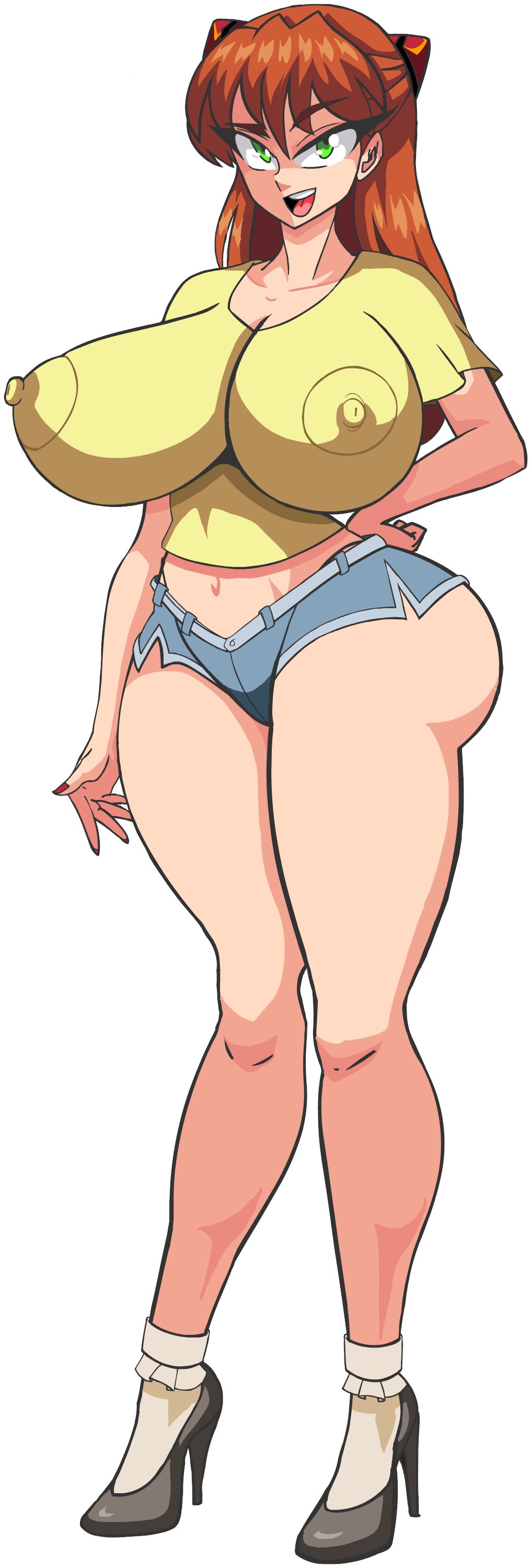 Asuka Langley Sohryu (Neon Genesis Evangelion) Rule 34 Image