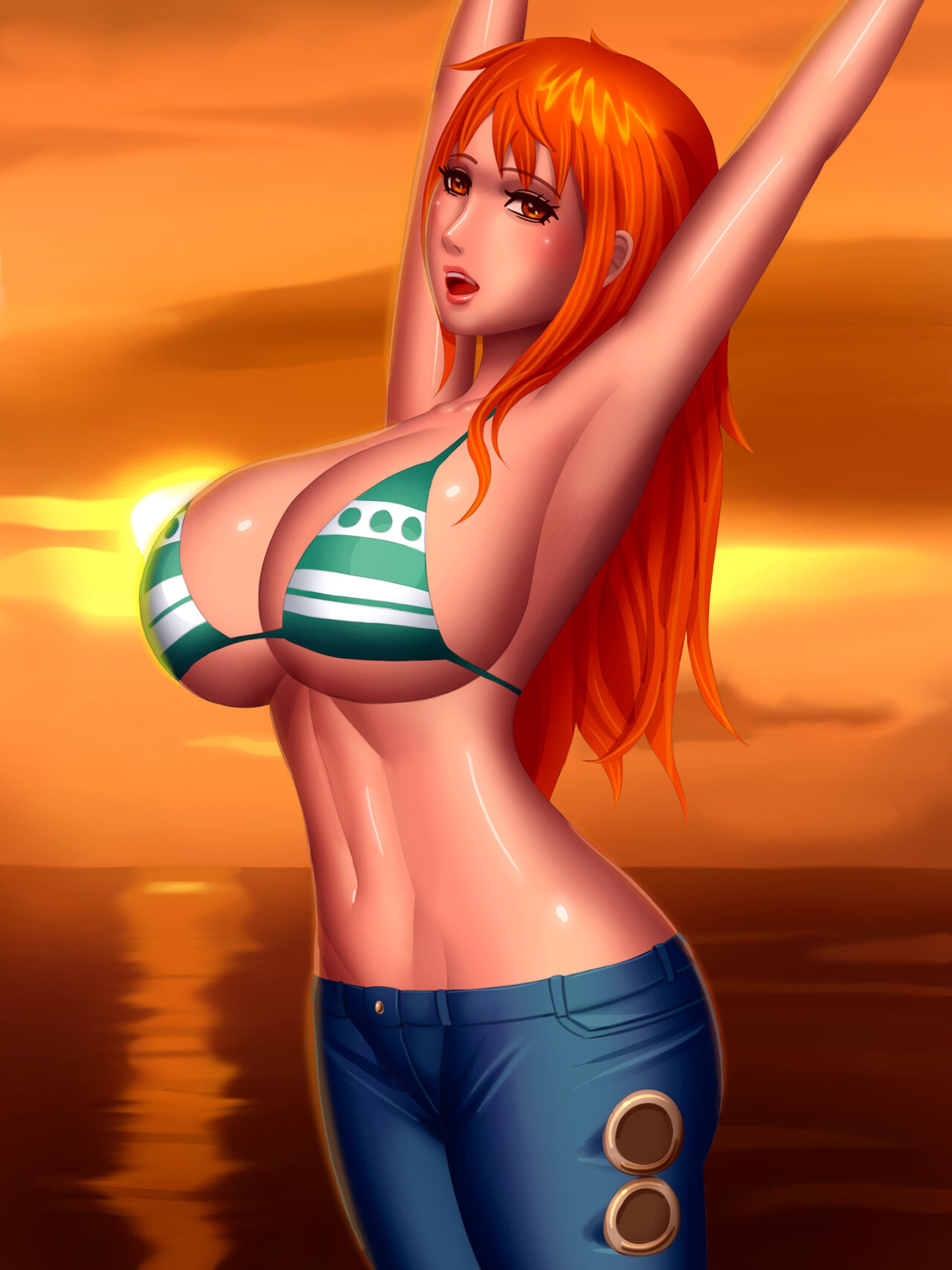 Nami (One Piece) Rule 34 Image