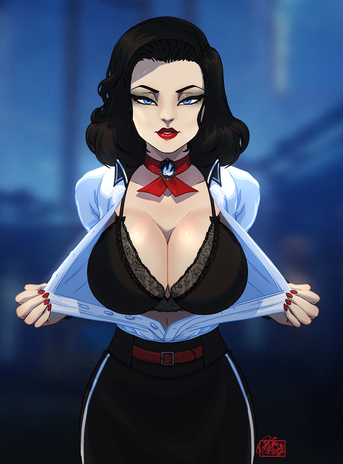 Elizabeth Comstock (Burial At Sea) Rule 34 Image